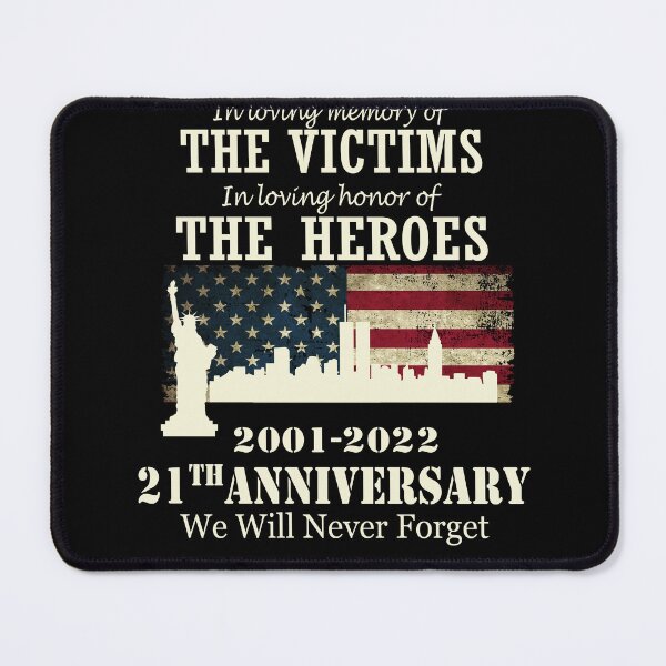 Item preview, 20th Anniversary September 11 2001 Never Forget Shirt 9 11 Shirt Patriot Day Shirt  Memorial 9 11 designed and sold by DelbertUnique.