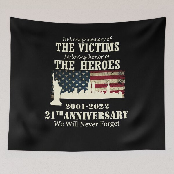 Item preview, 20th Anniversary September 11 2001 Never Forget Shirt 9 11 Shirt Patriot Day Shirt  Memorial 9 11 designed and sold by DelbertUnique.