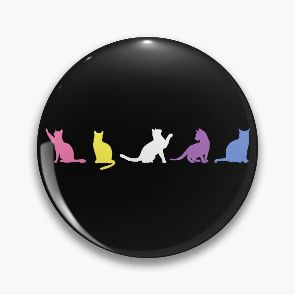 Item preview, Cats Nonbinary. Bigender Pride designed and sold by Subtle Pride Shop.