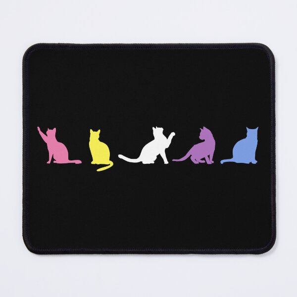 Item preview, Cats Nonbinary. Bigender Pride designed and sold by Subtle Pride Shop.