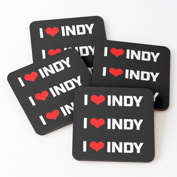 Item preview, I ❤ INDY (red heart) designed and sold by pdas1996.