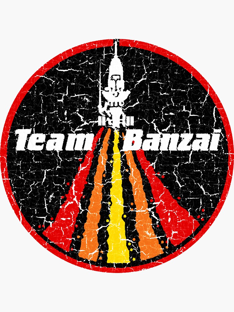 "Team banzai essential t shirt" Sticker by katiaros133 Redbubble