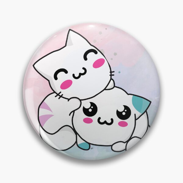 Artikelvorschau, Kawaii-Liebes-Kätzchen entworfen und verkauft von MamaNeeaDesigns.