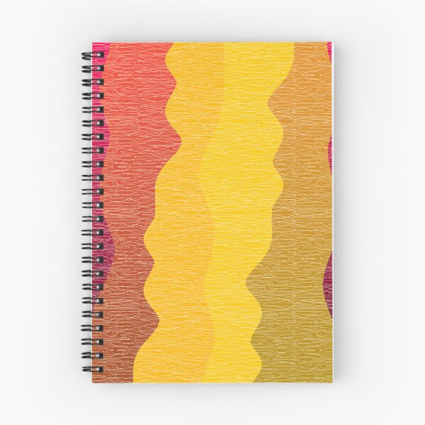 Item preview, Warm Ombré Wavelength  designed and sold by StudioBoomBoom.