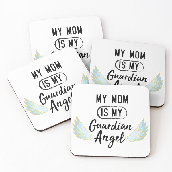Item preview, My Mom Is My Guardian Angel quotes designed and sold by Ssoufi.