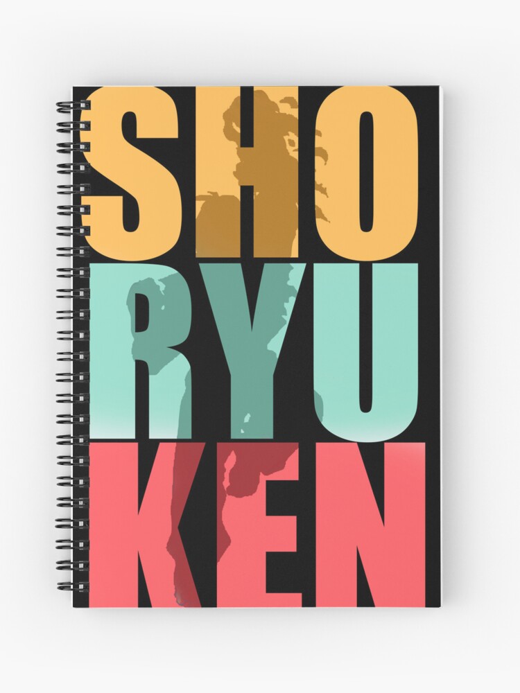 Ryu Street fighter Alpha  Spiral Notebook for Sale by ShoryuSam