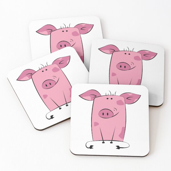 Item preview, Cute print | Pink Pig designed and sold by mariline-design.