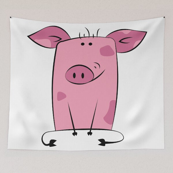 Item preview, Cute print | Pink Pig designed and sold by mariline-design.