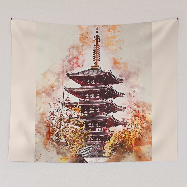 Item preview, Tokyo in Watercolor designed and sold by HaydenColeman.