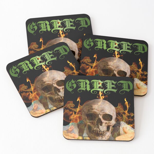 Item preview, Greed - 7 Deadly Sins designed and sold by BullishGraphics.