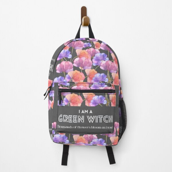Item preview, Thousands of flowers bloom as I touch! I am flower witch! (DARK GREY) designed and sold by GREENOART.