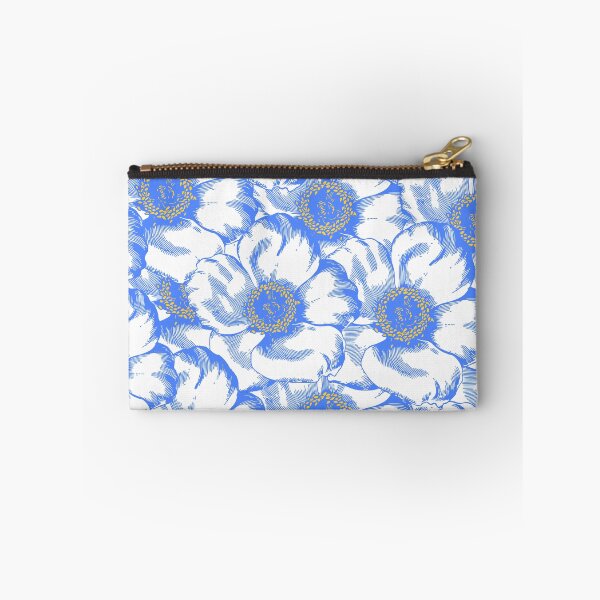 Item preview, Retro blue flower seamless pattern. designed and sold by Giree07.