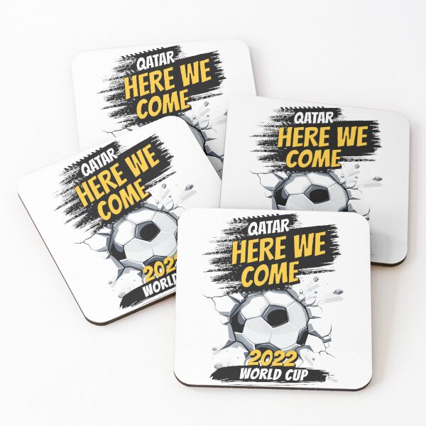 Item preview, Qatar Here We come Vintage For Soccer Fans Men Women  designed and sold by JooArtPrints  ★★★★★.