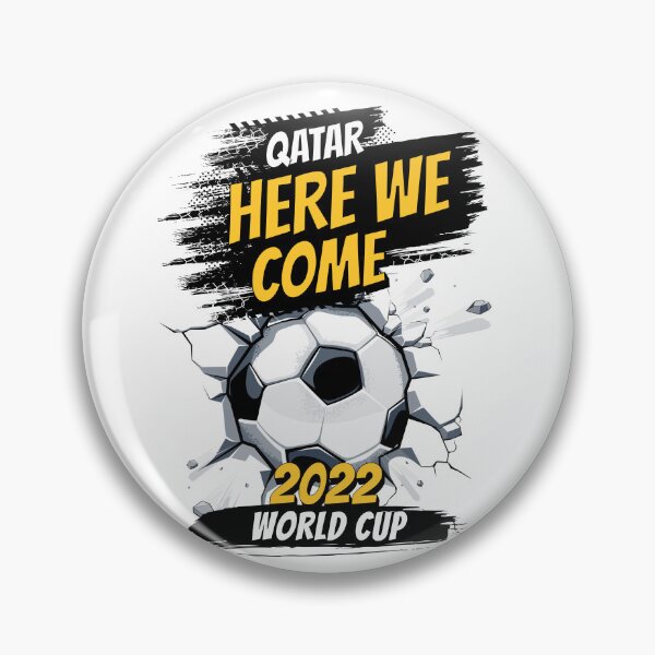 Item preview, Qatar Here We come Vintage For Soccer Fans Men Women  designed and sold by JooArtPrints  ★★★★★.