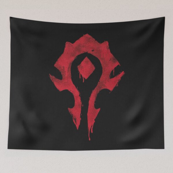 Item preview, The bloody horde logo classic t shirt designed and sold by katiaros133.