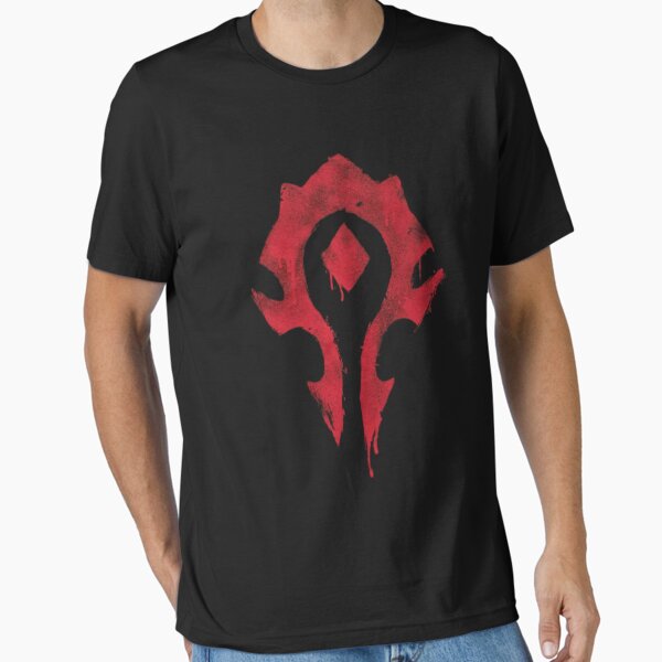 Item preview, The bloody horde logo classic t shirt designed and sold by katiaros133.