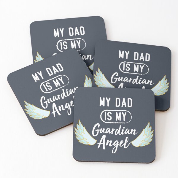 Item preview, My Dad Is My Guardian Angel quotes designed and sold by Ssoufi.