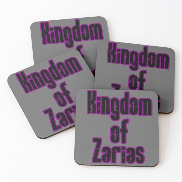 Item preview, Kingdom of Zarias Logo- Black and Purple on Gray designed and sold by Greenwood2112.