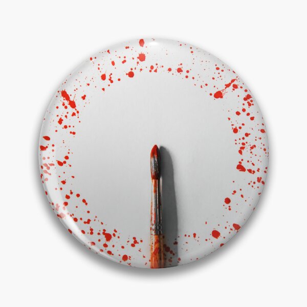 Item preview, Red splash with a brush designed and sold by miminova.