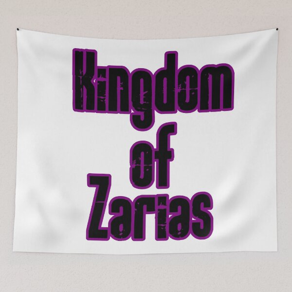 Item preview, Kingdom of Zarias Logo- Black and Purple on White designed and sold by Greenwood2112.