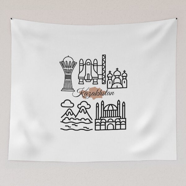 Item preview, Kazakhstan Country designed and sold by byskillbytalent.
