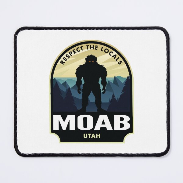 Artikelvorschau, Moab Utah Bigfoot Sasquatch entworfen und verkauft von HalpinDesign.