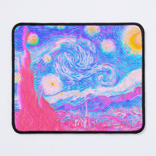Item preview, The Starry Night (1889) by Vincent Van Gogh - Vivid, Bright, Colorful, Chromatic designed and sold by KaleidoscopicU.