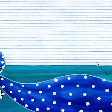 Artwork thumbnail, Scarf in the Wind by LauraBenitezArt
