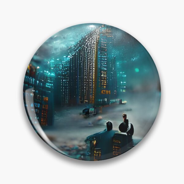Item preview, Blue City Lights designed and sold by ellearden.