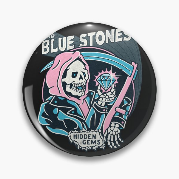 Item preview, The blue stones   hidden gems   logo essential t shirt designed and sold by katiaros133.