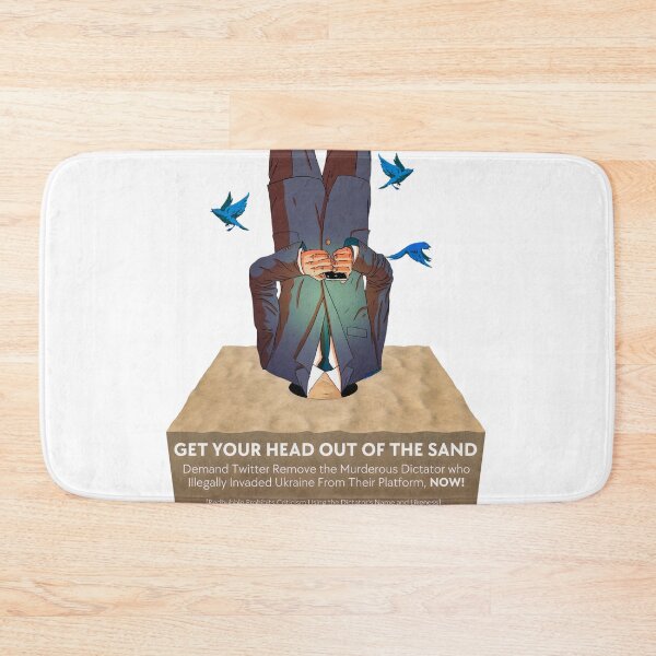 Item preview, TWITTER: Get Your Head Out of the Sand, Ban [Name Redacted] designed and sold by amuseXpress.