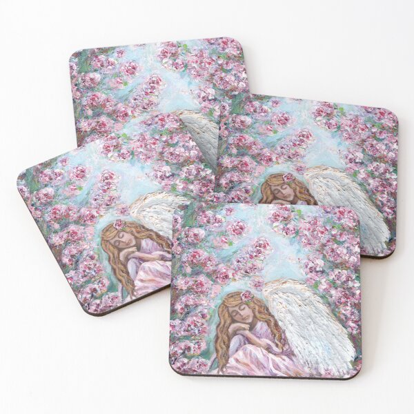 Item preview, Guardian Angel in Garden designed and sold by Roy & Tiffany.
