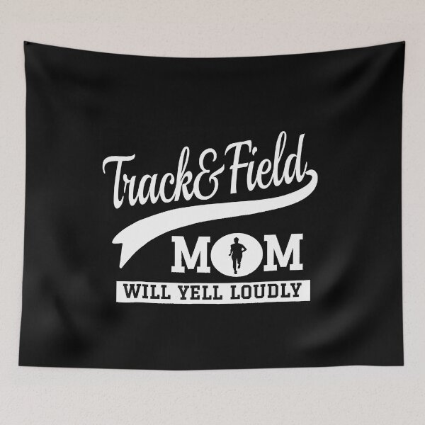 Item preview, Track And Field Mom - Loud Cheer Mom Runner designed and sold by tamara-art.