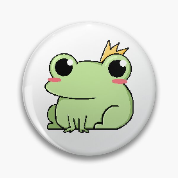 Item preview, Pixel frog designed and sold by cillablu.