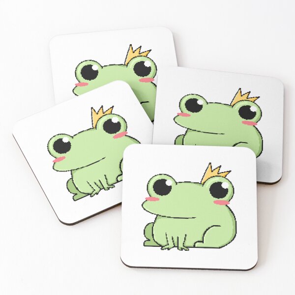 Item preview, Pixel frog designed and sold by cillablu.
