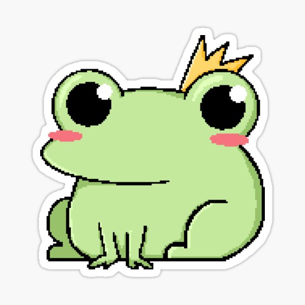 Pixilart - Frog Kawaii Perfil by Josss