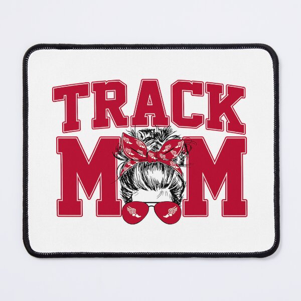 Item preview, Track Mom Bandana Messy Bun Hair Mother's Day designed and sold by tamara-art.