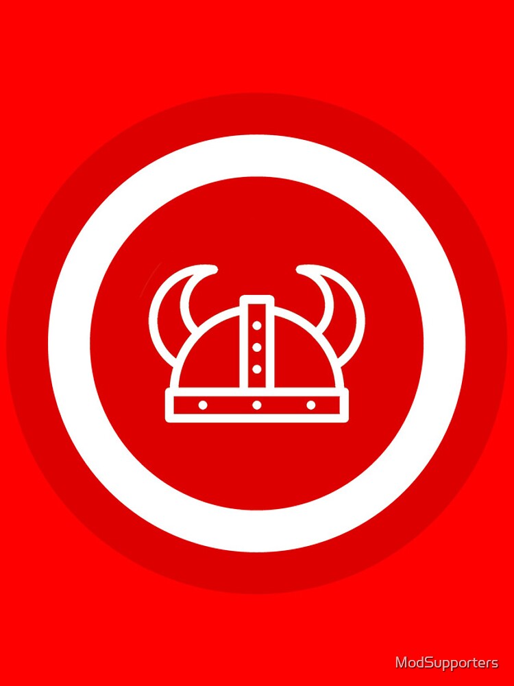 Thumbnail 4 of 4, iPhone Case, Danmark Retro Mod roundel designed and sold by ModSupporters.