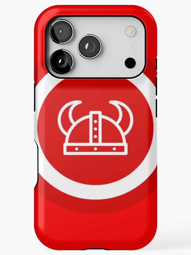 Thumbnail 1 of 4, iPhone Case, Danmark Retro Mod roundel designed and sold by ModSupporters.