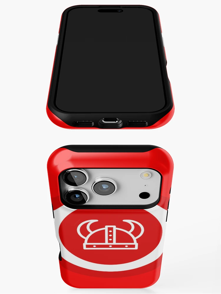 Thumbnail 3 of 4, iPhone Case, Danmark Retro Mod roundel designed and sold by ModSupporters.