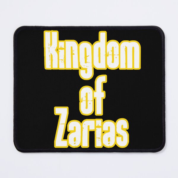 Item preview, Kingdom of Zarias Logo- White and Yellow on Black designed and sold by Greenwood2112.