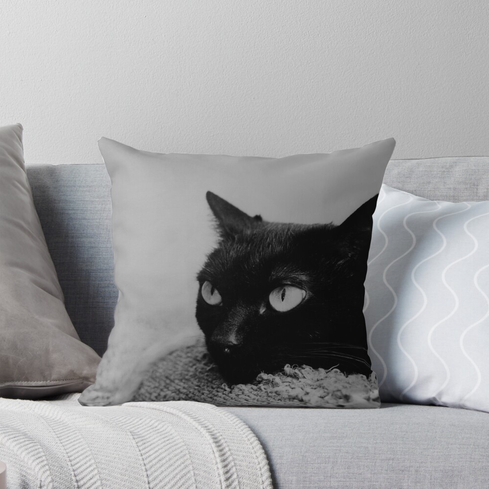 Item preview, Throw Pillow designed and sold by Racoonzz.