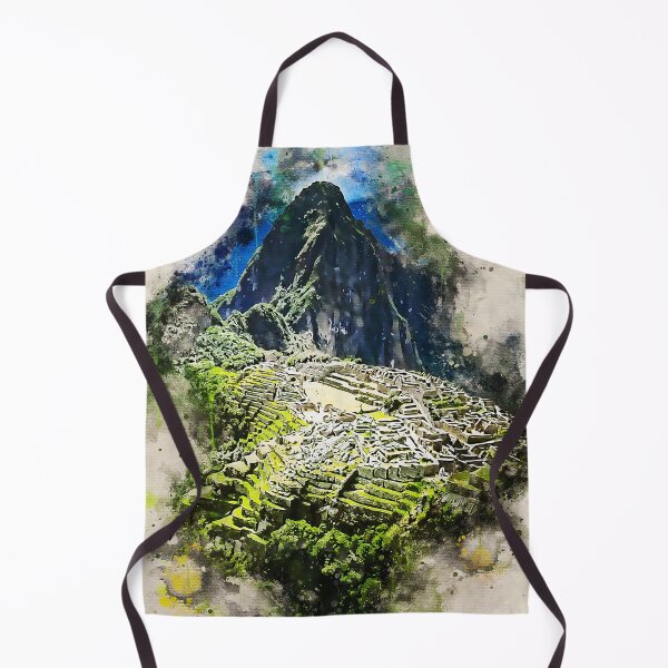 Item preview, Machu Picchu in Watercolor designed and sold by HaydenColeman.