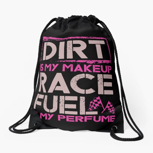 Vista previa del artículo con la obra «Dirt Is My Makeup Race El combustible es mi perfume - Dirt Track Racing», diseñado y vendido por tamara-art.