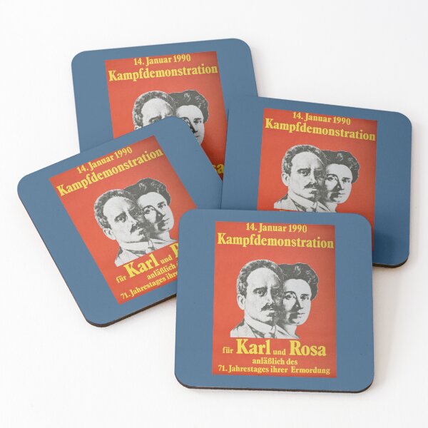 Item preview, Deutsches Kommunistisches Plakat Karl und Rosa   designed and sold by RedSquareReds.