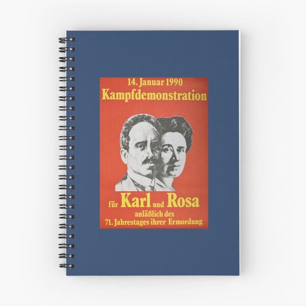 Item preview, Deutsches Kommunistisches Plakat Karl und Rosa   designed and sold by RedSquareReds.