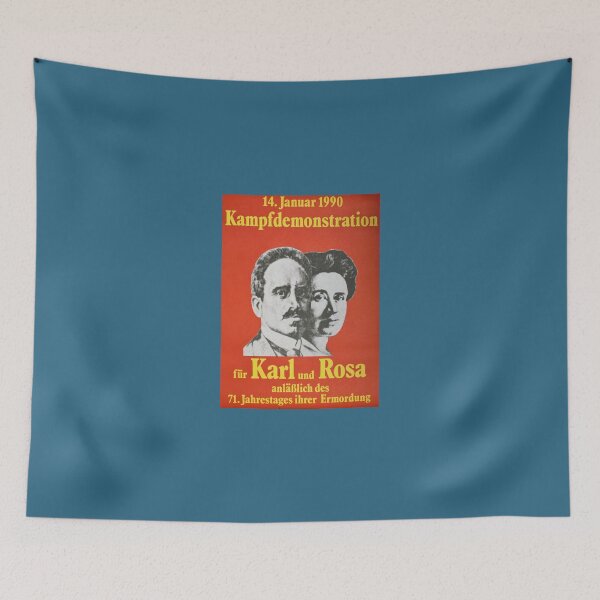 Item preview, Deutsches Kommunistisches Plakat Karl und Rosa   designed and sold by RedSquareReds.