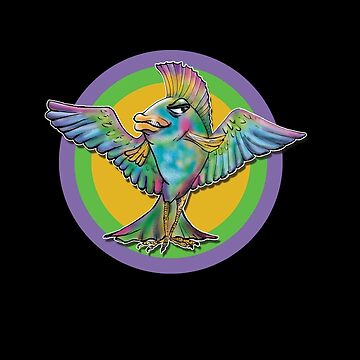 Vorschaubild zum Design Fischvogel Schwarz von Raduna