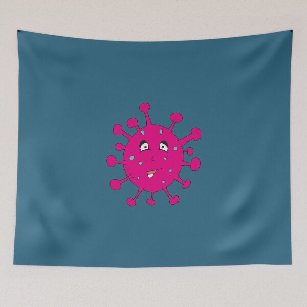 Item preview, dummes Virus rosa   designed and sold by RedSquareReds.