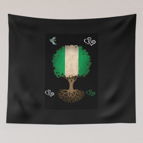 Item preview, NIGERIA FLAG TIME designed and sold by Rouxman72.
